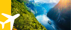 Rejs Fiordy Norweskie z polskim pilotem (samolotem z Warszawy)